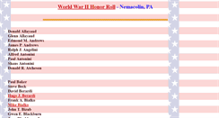 Desktop Screenshot of honorroll.nemacolin.net